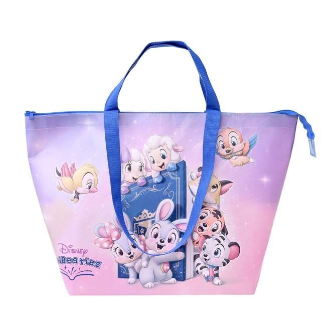Japan Tokyo Disney Store UniBestiez & Mocha Shopping Eco Bag L UniBestiez