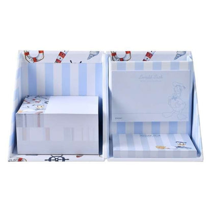 Japan Tokyo Disney Store Donald Sticky Notes & Memo Pad with Pen Stand Summer