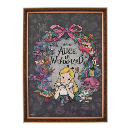 Japan Tokyo Disney Store Alice Jigsaw Puzzle 500 Pieces Glow-in-the-Dark 75TH