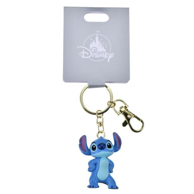 Japan Tokyo Disney Store Stitch Keychain Basic 3D Keychain Fes