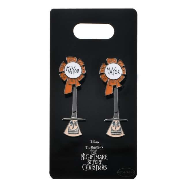 Japan Tokyo Disney Store Mayor Swinging Earrings Nightmare Before Christmas