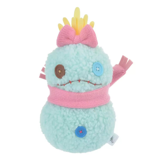 '+ Japan Tokyo Disney Store Christmas 2023 Snowman Plush Toy Stitch Scramp