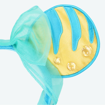 Japan Tokyo Disney Resort Store Ears HeadBand Hat The Little Mermaid Flounder