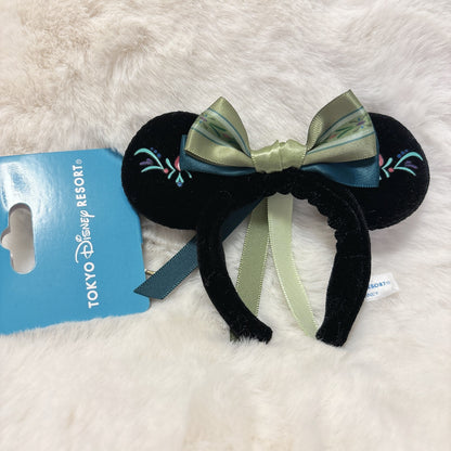 Japan Tokyo Disney Resort Key Chain Ears Headband Ana Frozen Fantasy Springs