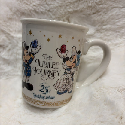 Japan Tokyo Disney Resort Mickey Minnie Sea 25th Souvenir Mug Jubilee