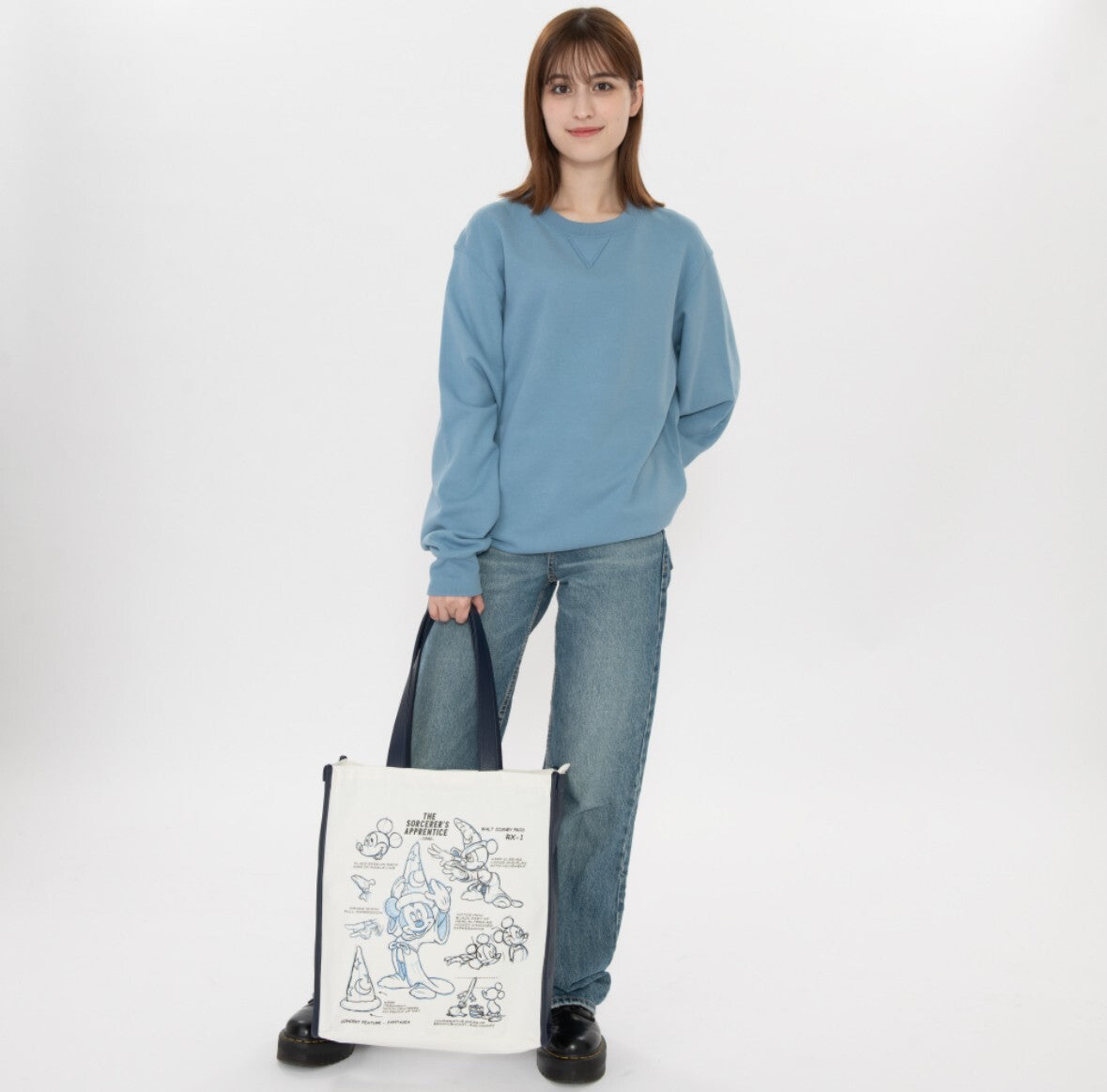 Japan Tokyo Disney Resort Fantasia Mickey Drawing Tote bag
