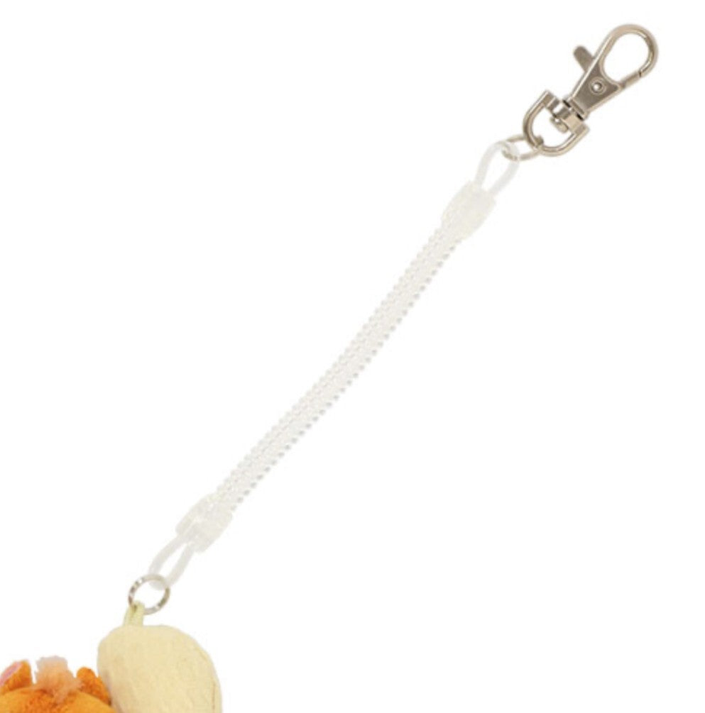 Japan Tokyo Disney Resort Plush Key Chain Charm Chip and Dale Peanuts