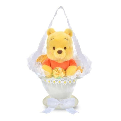 Japan Tokyo Disney Store Winnie the Pooh Plush Toy Hanging Bouquet