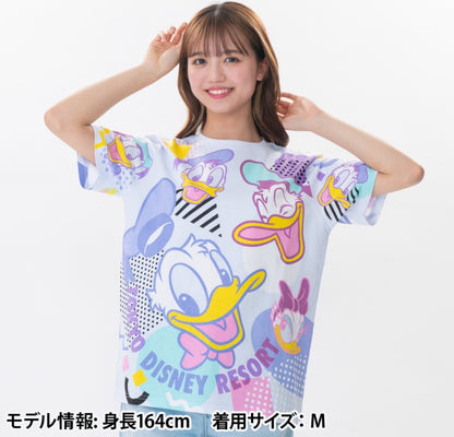 Japan Tokyo Disney Resort Donald Duck T-shirt 2025 limited Daisy Duck