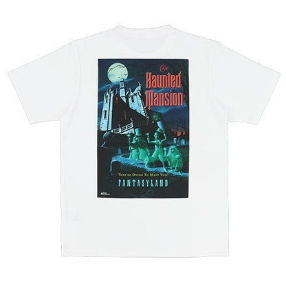 Japan Tokyo Disney Resort Haunted Mansion T-shirt Attraction sign
