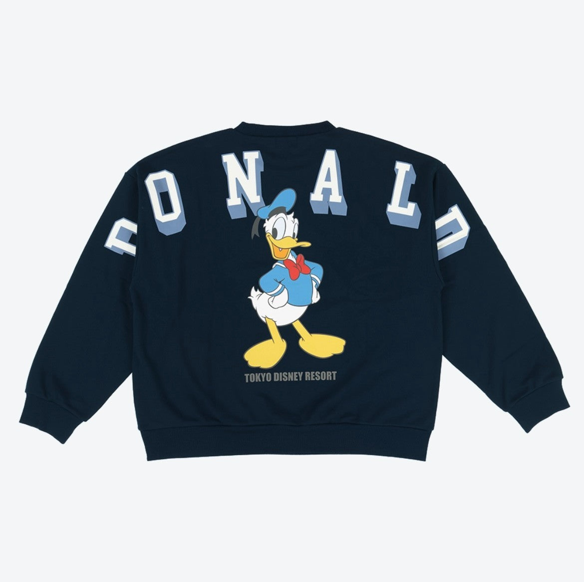 Japan Tokyo Disney Resort Donald Duck Sweatshirt Long sleeve 2025