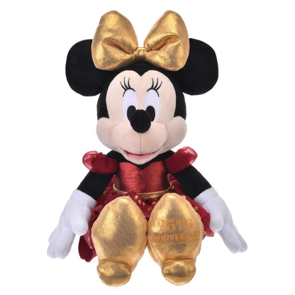 '+ Japan Tokyo Disney Store Minnie Plush Toy Tokyo Disney Resort 25th Anniversary