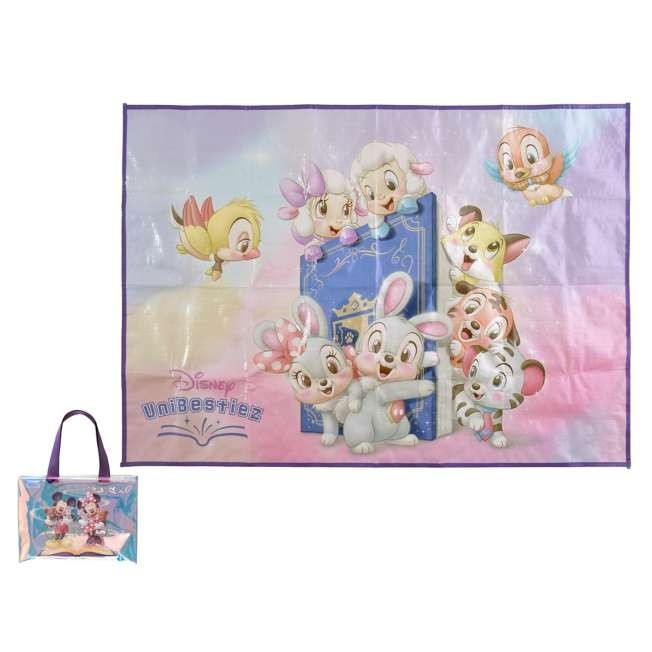 Japan Tokyo Disney Store Character Picnic Sheet in Pouch Disney UniBestiez