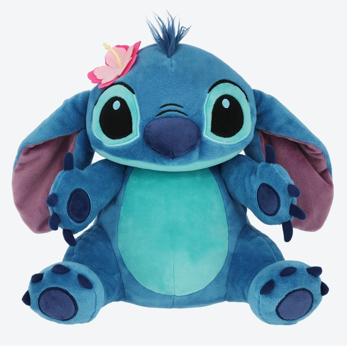 Japan Tokyo Disney Resort Lilo & Stitch Neck Pillow Cushion Plush Toy 2025