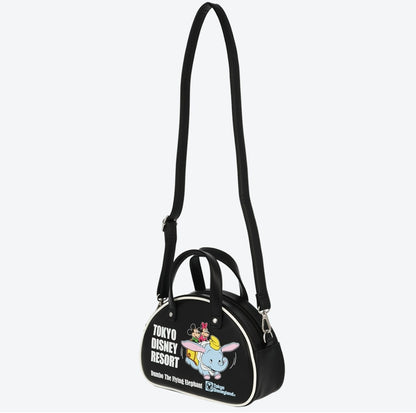 Japan Tokyo Disney Resort Mickey Mouse Minnie Mouse Shoulder Bag Black Limited