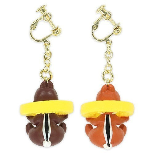 Japan Tokyo Disney Resort Chip and Dale Earrings Hello Summer