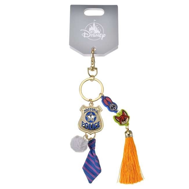 Japan Tokyo Disney Store Judy Hopps & Nick Wilde Keychain Tassel Fes Zootopia