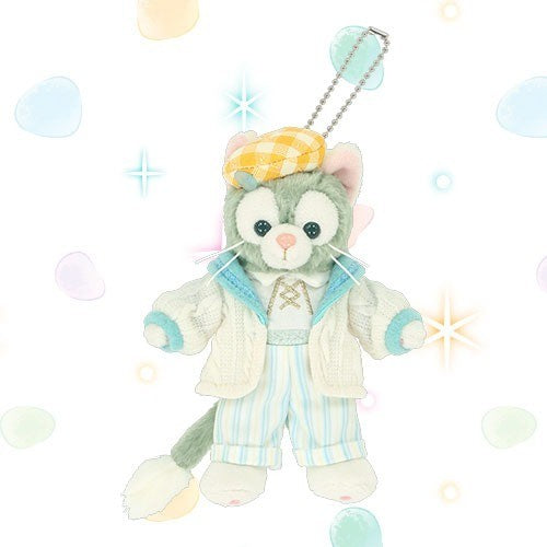 Japan Tokyo Disney Resort Duffy 2026 Beautiful Blue Gelatoni Plush Keychain