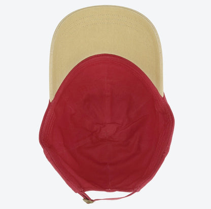 Japan Tokyo Disney Resort Hat Cap Lightning McQueen Cars Ears RED