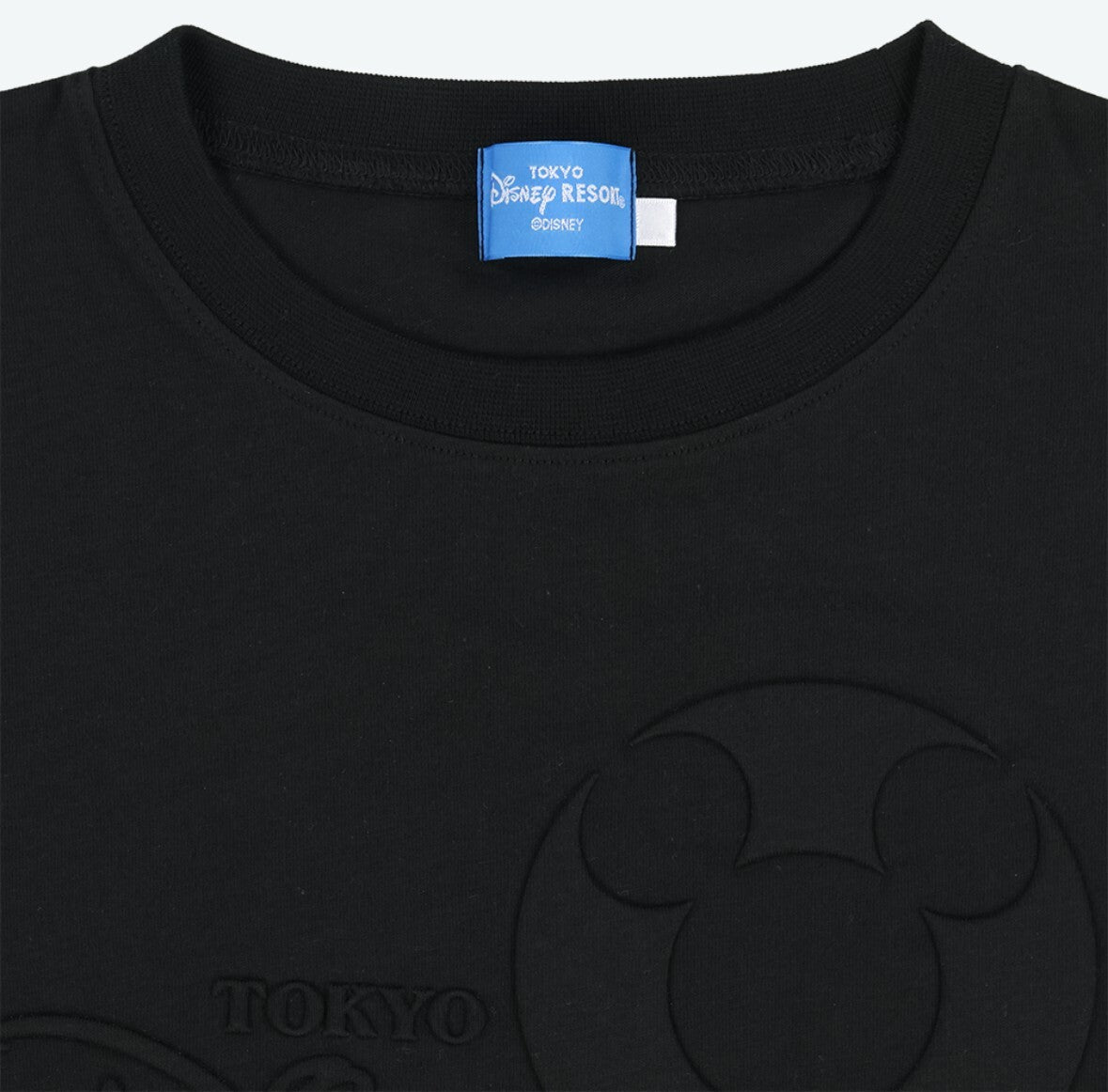 Japan Tokyo Disney Resort Logo T-Shirt Limited Black 2025