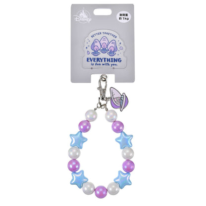 Japan Tokyo Disney Store Young Oyster  Smartphone Strap Beads BABY OYSTERS Alice