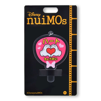 Japan Tokyo Disney Store nuiMOs Plush Accessory Heart Fan Pink For Fandom