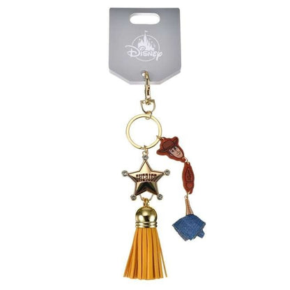 Japan Tokyo Disney Store Woody Keychain Tassel Fes Toy Story