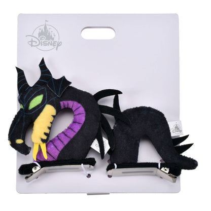Japan Tokyo Disney Store Maleficent Dragon Hair Clip Costume Sleeping Beauty