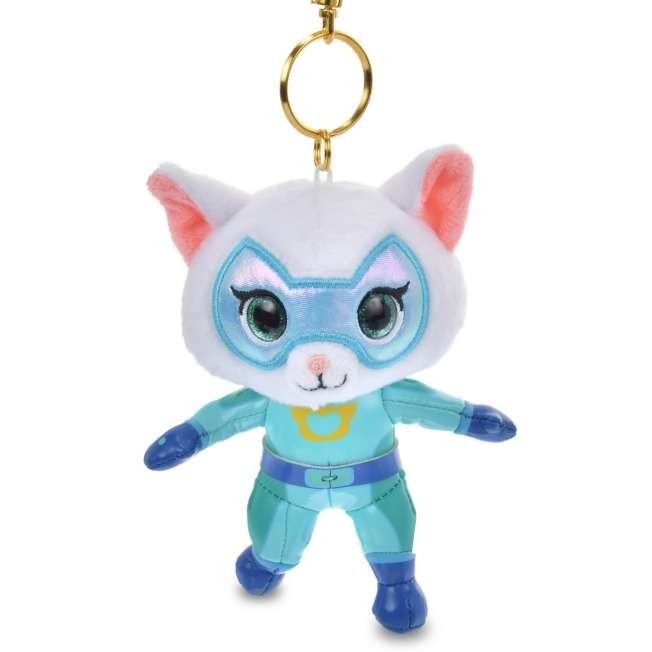 Japan Tokyo Disney Store Bitsy Plush Toy Keychain SUPER KITTIES