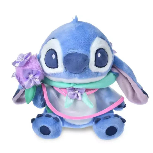 Japan Tokyo Disney Store Stitch Plush Toy ENJOY RAIN