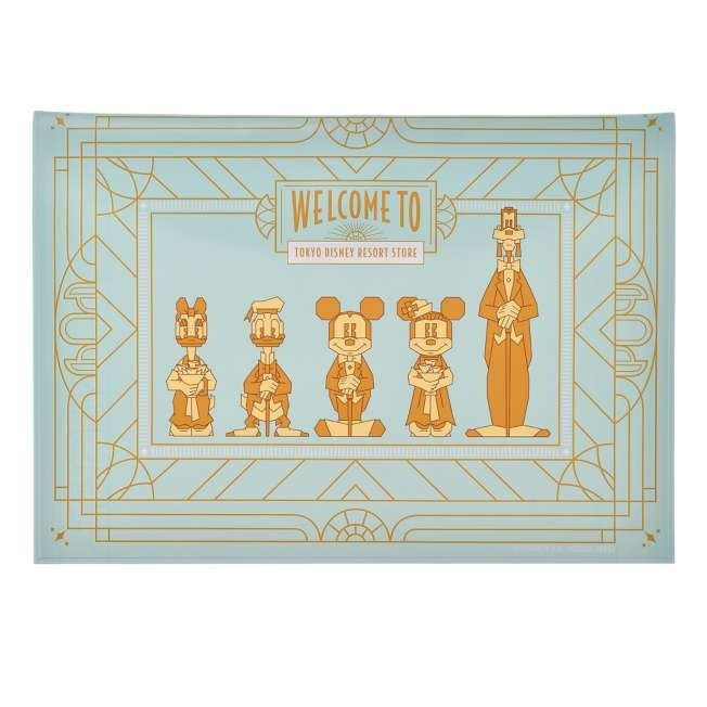 Japan Tokyo Disney Store Mickey Stickers in a Case Resort Store 1st Anniversary