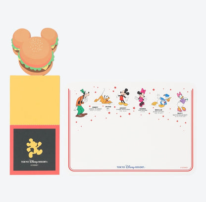 Japan Tokyo Disney Resort Mickey Mouse and Friends Notepad Memo Stationery 2025