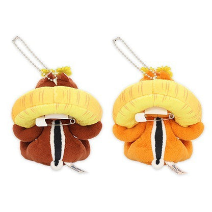 Japan Tokyo Disney Resort Chip and Dale Plush Toy Badge Set Hello Summer