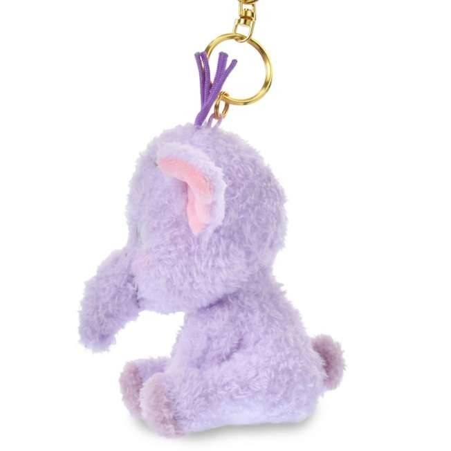 Japan Tokyo Disney Store Lumpy Plush Toy Keychain Kyururun Winnie the Pooh