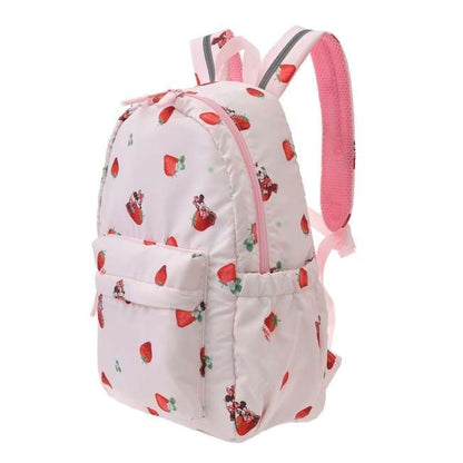 Japan Tokyo Disney Store Minnie For Kids Backpack Strawberry Hug Back to School