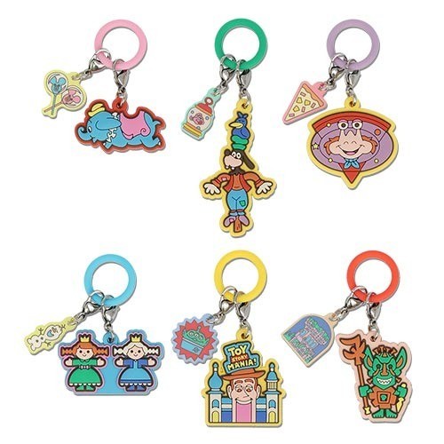 Japan Tokyo Disney Resort Charm Set Park Motif Memories Rubber Mascot