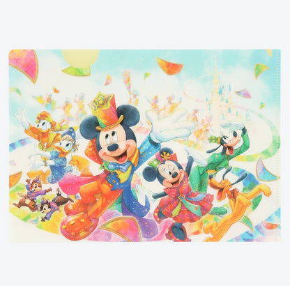 Japan Tokyo Disney Resort Clear folder 5 sheets