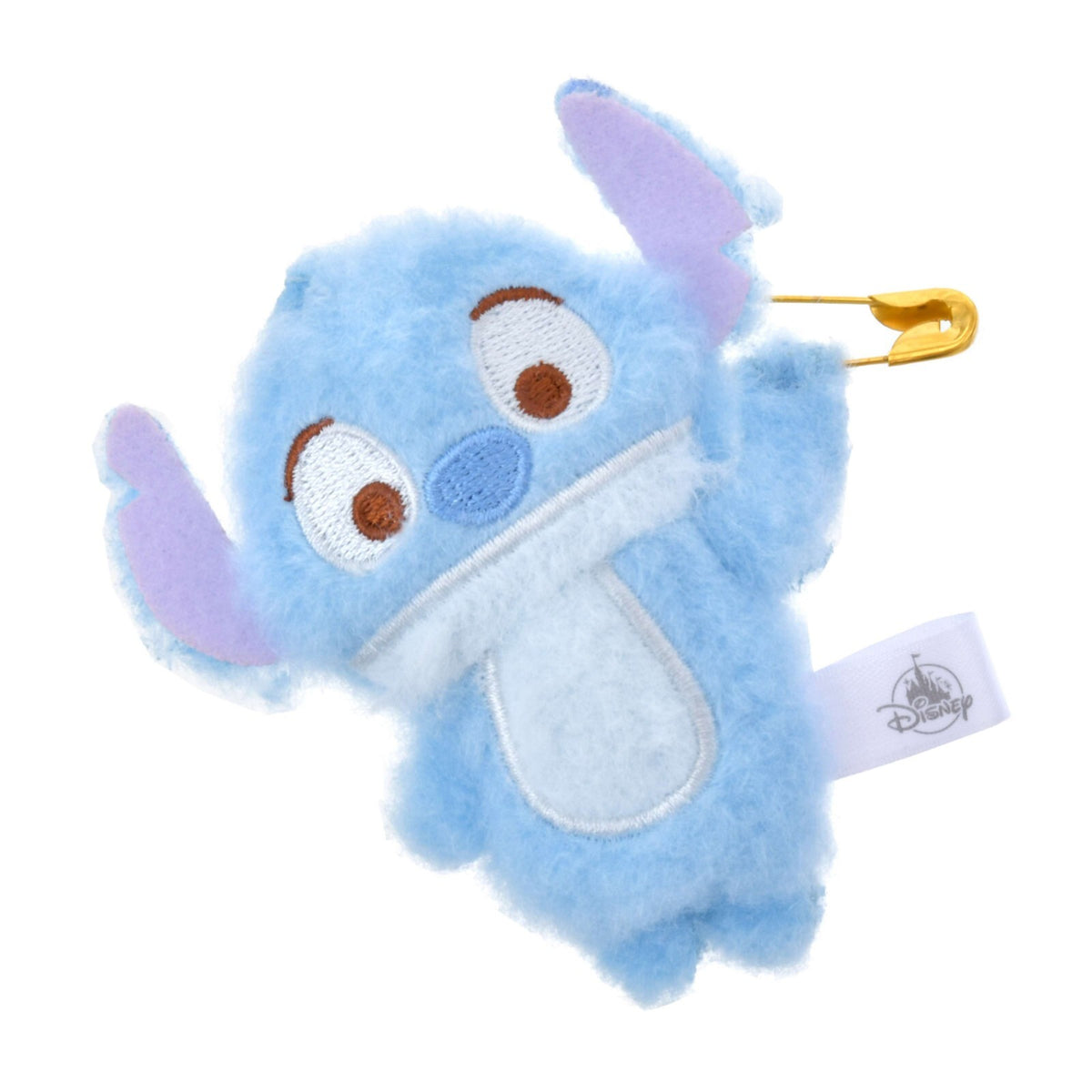 '+Japan Tokyo Disney Store Stitch Plush Toy Badge Brooch TSUITOMO
