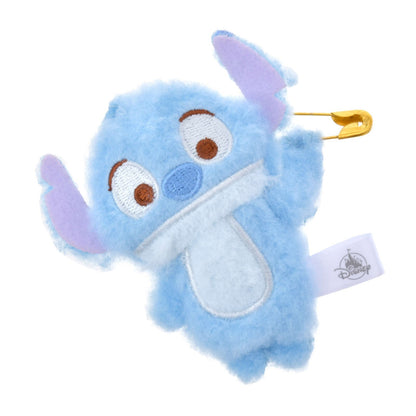 '+Japan Tokyo Disney Store Stitch Plush Toy Badge Brooch TSUITOMO