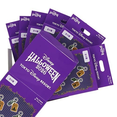 Japan Tokyo Disney Resort Mickey Keychain Set Halloween 2026