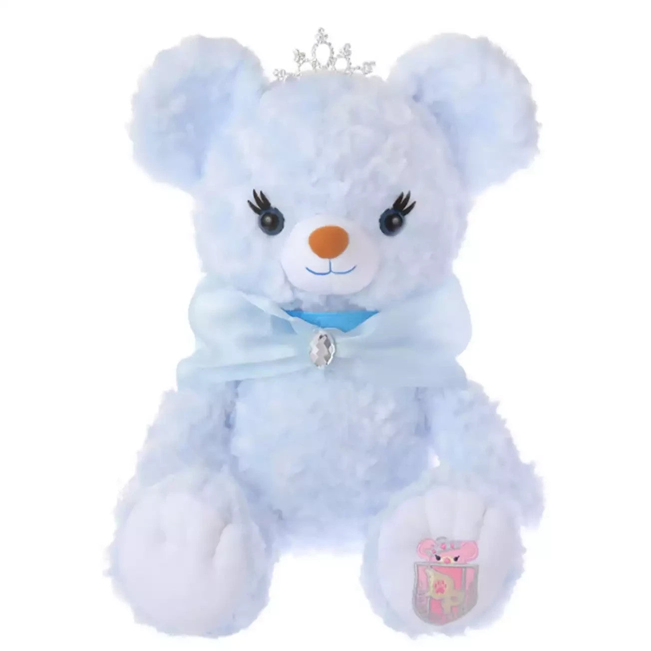 Japan Tokyo Disney Store Cinderella UniBEARcity Plush Blue Rose Princess Bear