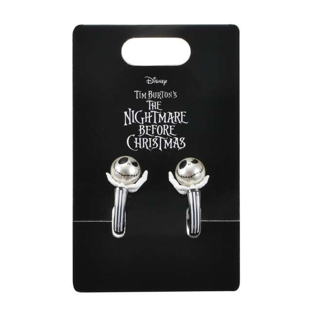 Japan Tokyo Disney Store Jack Hoop-Style Earrings Nightmare Before Christmas