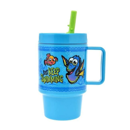 Japan Tokyo Disney Store Nemo & Dory Tumbler Finding Nemo Just Keep Swimming