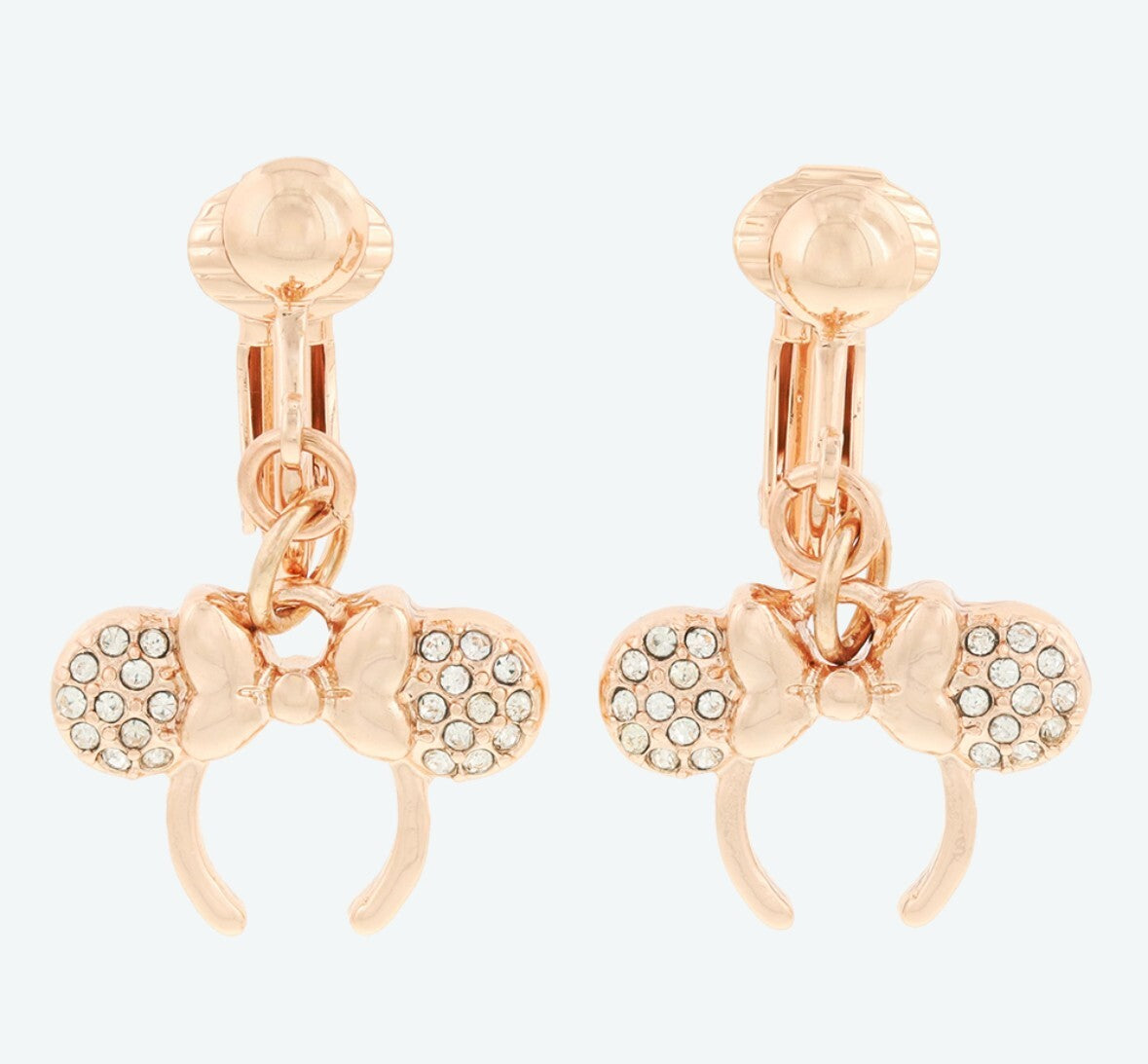 Japan Tokyo Disney Resort Ears Headband Earrings Accessories Pink gold Christmas