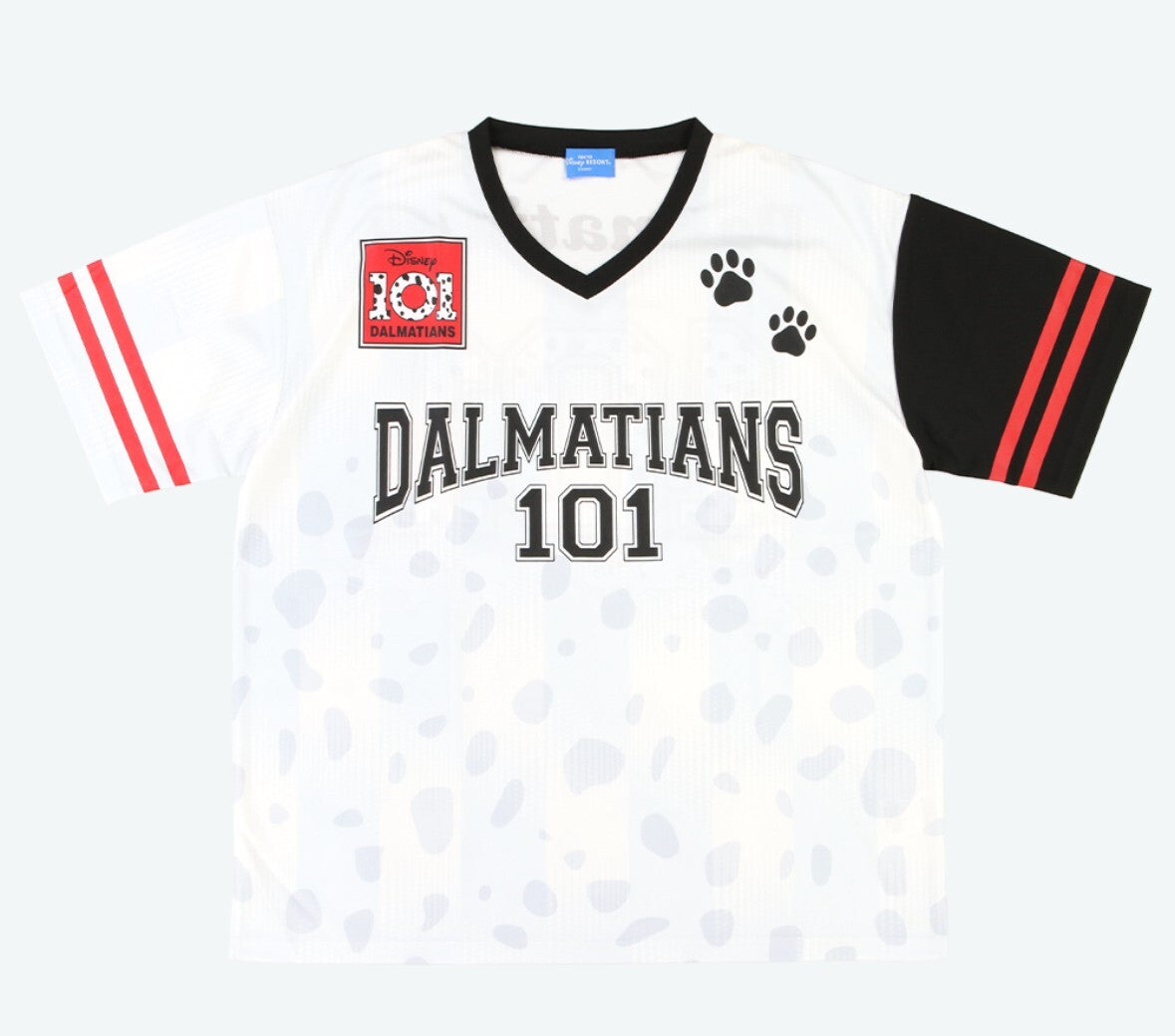 Japan Tokyo Disney Resort T-shirt M-L Size Big Silhouette 101Dalmatians