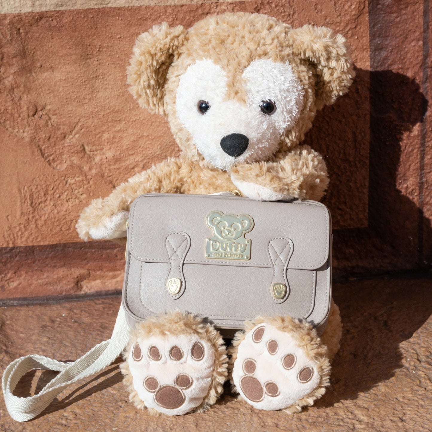 Japan Tokyo Disney Resort Duffy Carry Me Pochette Shoulder Bag Disney Bear