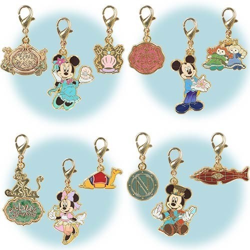 Japan Tokyo Disney Resort Mickey Mouse Charm Set Sea 25th