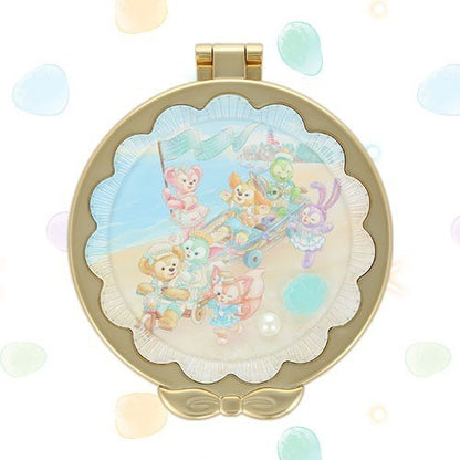 Japan Tokyo Disney Resort Find Your Beautiful Blue Duffy Compact Mirror