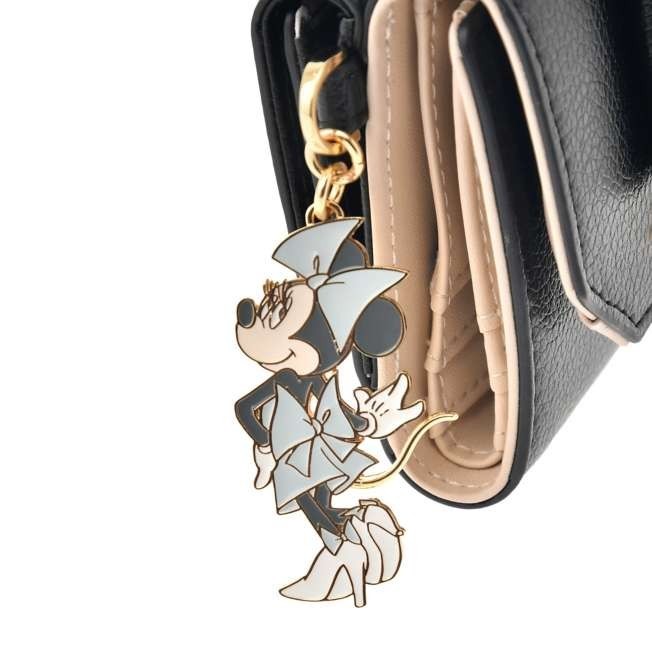 Japan Tokyo Disney Store Minnie JILL by JILLSTUART Wallet Ribbon Jewel Wallet