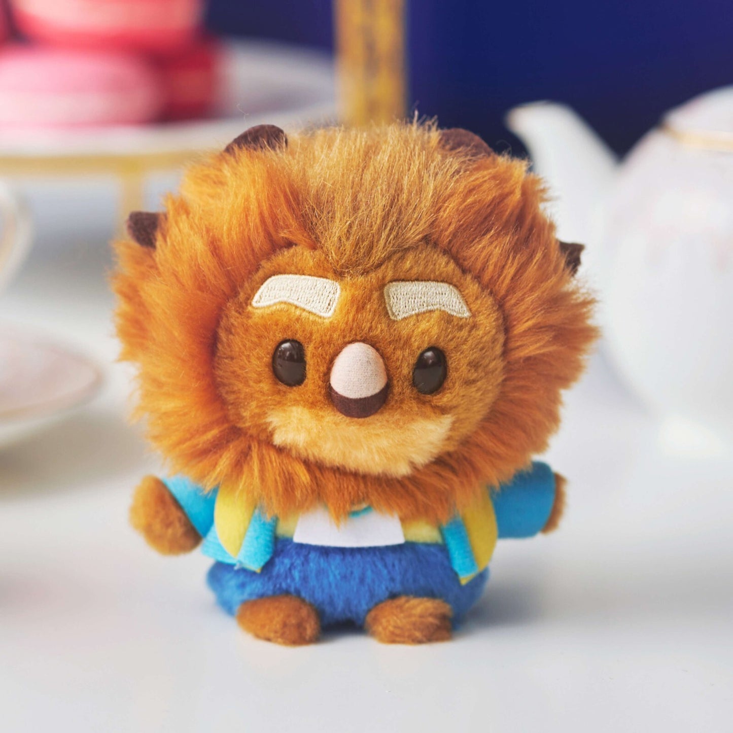 Japan Tokyo Disney Store Beast Plush Toy Urupocha-chan Beauty and the Beast